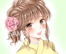 SNS等のアイコンを描かせていただきます ★女の子や男の子のアイコンをSNSで使用したい方に★ イメージ3