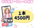 依頼者様の理想にできるだけ近い動画を作成します テロップ・カット・BGM込みでこの価格 イメージ1