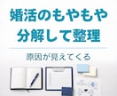 原因がわからない婚活のもやもやを言語化します 感情論に流されず状況を分解し、思考を整理して進む先を明確に イメージ1