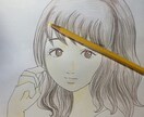 スタイリッシュなアナログイラストをお描きします モード誌を影響しておりクールなテイストが特徴です。 イメージ2