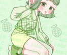 あたたかみのあるイラスト描きます 頬がもちっとしたあたたかいやわらかさを表現します イメージ4