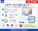 地域集客のHP・MEO・LINE導線を構築します HP・MEO・公式LINEをまとめて構築します イメージ3