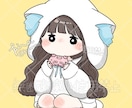 ほっこり癒されるゆる可愛いイラストをお描きします アイコンヘッダー配信画面、人物動物、様々なゆる絵対応してます イメージ4