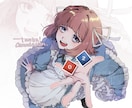 背景込！高品質な1枚絵を制作します あざと可愛いから美麗キャラまで、物語性のある1枚絵 イメージ3