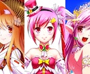 アニメ塗りベースのイラストを描きます 動画用、スチル、アイコン等のイラストをご希望の方はぜひ！ イメージ1