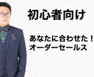 初心者の為にセールス実践出来る出来るようにします 〜あなたのだけのセールス〜　セールス上達動画プレゼント中 イメージ1