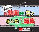 長ぁ〜い動画★/短く/まとめ/ながら編集いたします 色々撮ったけど。。 素材をどぅ繋げるかまとまらない あなたへ イメージ1