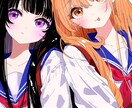 配信者、VTuber様のイラスト作成をします サムネイル、推しへのプレゼントにお使い頂けます。実績◎ イメージ1