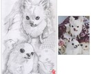 ペット・動物似顔絵お描きします 可愛いペット・動物を鉛筆／色鉛筆でスケッチ風、写実系似顔絵に イメージ5