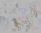 現役専門学校講師が優しく丁寧にイラスト添削します 講師とプロイラストレーター経験であなたのイラストを伸ばします イメージ2