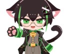 デフォルメキャラ描き✍️ます 多彩な絵柄や色遣いであなただけのキャラクターイラストを！ イメージ3