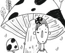 ゆるかわ手描きイラスト制作します ほっこりする、世界に一つだけのゆるかわイラスト。 イメージ7