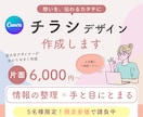 高品質！情報を整理したチラシを作成します 情報が多いチラシも見やすく伝わる一枚に整理します！ イメージ1