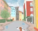 愛犬を絵本の世界にご招待します 絵本にでてきそうな可愛い一コマを愛犬でデザインします イメージ6