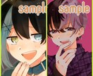 SNSで使えるアイコンを中心にイラスト、描きます アイコン映えする、若々しいキャラを描きます！ イメージ1