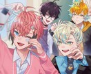 立ち絵・一枚絵・キャラデザ・SD等制作いたします 用途に合わせたカラフルで綺麗なイラストを制作いたします！ イメージ1