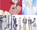 綺麗め絵柄で高品質な1枚絵を作成致します sns、配信、表紙やサムネなど対応しております イメージ4