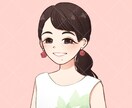 アイコンに使えるゆる可愛い似顔絵描きます かわいいイラスト似顔絵が欲しい方へ！ イメージ6