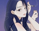 人の目を引くかわいい女の子の一枚イラスト描きます 動画のサムネや小説の表紙などに使える一枚イラスト描きます イメージ5