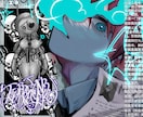 商用OK!!個性的なイラスト制作します 個性が暴れる…そんな絵が好きという方！お任せください⭐︎ イメージ8