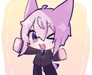 可愛らしいデフォルメイラスト描きます はっきりした線のデフォルメです イメージ2
