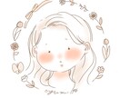 シンプルな似顔絵、アイコンをお描きします SNS、プロフィール画像、ゆるふわイラスト イメージ2