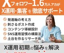 X運用初級者向けに1ヶ月間の運用改善します 1.6万フォロワー運用者が、アカウント・ポスト作成など指導 イメージ1