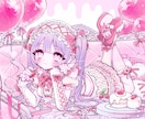オーダーメイドでイラストお描きします 活動用イラストや動画サムネイルなど何でもご相談ください！ イメージ1