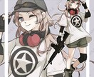 TRPGや動画・配信などのイラスト作成します キャラデザ、立ち絵、パーツ分けイラスト、サムネ等も承ります イメージ10