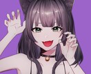 一枚絵やアイコン作成を承ります TwitterなどのSNS用アイコンを作成いたします！ イメージ1
