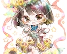 可愛い全身ミニキャラお描きます 夢絵も対応可能ですのでお気軽にご相談くださいませ♡ イメージ2