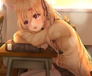 かわいい♡キラキラ!!アイコン描きます ペアやSNS、活動など◇納品2、3週間〜 イメージ4