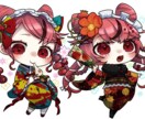 可愛くて鮮やかな小っちゃいキャラを描きます つやつやツルツルしてて美味しそう イメージ8