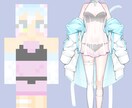 マイクラのスキン作ります 世界に一つ！オリジナルのマイクラスキン制作します！ イメージ1