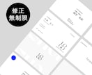 ミニマルな名刺・ショップカードをお作りします 上品さにこだわってお作りいたします イメージ1