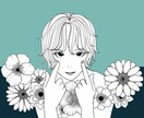 イラスト/アイコン作成　可憐なイラストを描きます お花モチーフの可愛いイラストを描きます。 イメージ3