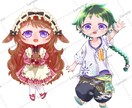 イラスト作成いたします 立ち絵・1枚絵・ファンアート・マスコット・素材 イメージ2