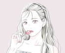 水彩風イラストおしゃれなSNSアイコンお描きします SNSアイコンにもオススメ！繊細なタッチで描く女性イラスト イメージ10