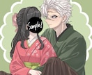 夢絵、CP絵、立ち絵等…描かせていただきます ご希望に合わせて幅広く対応いたします！ イメージ5