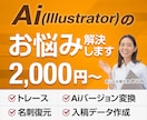 Ai（Illustrator）のお悩み解決します 手描きロゴ・名刺のトレース｜入稿データ　など各種対応可能です イメージ1