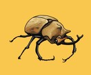SNSアイコン用昆虫イラスト制作します あなたのお好きな虫、描きます！ イメージ3