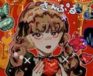 独自のタッチでサムネ絵を描きます 厚塗りを基調とした、多彩な色遣いで作品を仕上げます。 イメージ2