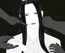 商用OK！耽美で唯一無二な個性的な絵を制作します 完全手作業オリジナルの耽美なイラストを制作します！ イメージ9