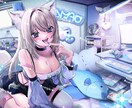 こだわりのつまったかわいいイラストお届けします ♡1枚絵、動画サムネイル、グッズイラストご相談ください♡ イメージ6