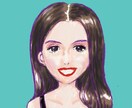 即対応！ほんのり似てて親しみやすい似顔絵描きます 最短翌日納品。アイコンや、メッセージを入れて大切な方へ。 イメージ7