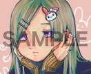 低予算でSNSアイコンを描きます 小物をつけても1000円！まずは相談してください！(^^) イメージ2