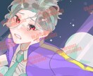 お望み通りのアイコンをお届けします 儚げ？ポップ？貴方だけのオリジナルを イメージ1
