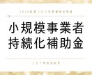 小規模事業者持続化補助金サンプル提供します ～過去採択された申請書サンプルを提供～ イメージ1