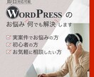 WordPressに関するお悩み何解決します 実案件可能/カスタマイズも対応可/即日対応/ビデオチャット可 イメージ1