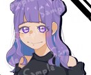 SNSアイコン描かせていただきます 早い、安い、かわいいをモットーに⸜♡⸝ イメージ1